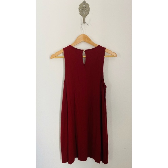 AnnTaylor Loft Beach • Burnt Red Sleeveless Blouse - Picture 8 of 12